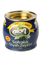 Akdeniz Yöresel Gemlik Siyah Zeytin Teneke 2 kg