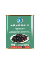 Marmarabirlik Salamura Siyah Zeytin Teneke 10 kg
