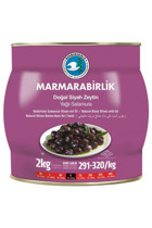 Marmarabirlik Salamura Siyah Zeytin Teneke 2 kg