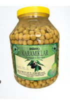 Düziçi Karamıklar Salamura Kırma Yeşil Zeytin Pet Kavanoz 5 kg