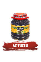 Loras Az Tuzlu Siyah Zeytin Pet Kavanoz 2 kg
