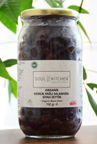 Soul Kitchen Salamura Siyah Zeytin Kavanoz 700 gr