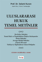 Uluslararası Hukuk Temel Metinler Selami Kuran Beta Yayınları