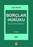 Borçlar Hukuku Doğan Şenyüz Ekin Basım Yayın