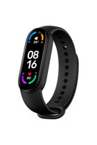 Xiaomi Mi Band 6 Adımsayar Su Geçirmez Android-iOS Dokunmatik Akıllı Bileklik Siyah
