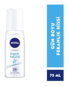 Nivea Pump Fresh Natural Sprey Kadın Deodorant 75 ml