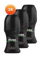 Avon Musk Instinct Roll-On Erkek Deodorant 3x50 ml