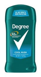 Degree Cool Rush Solid Stick Erkek Deodorant 76 gr