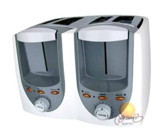 Arzum AR221 4 Dilim Kırıntı Tepsili 1400 W Beyaz Ekmek Kızartma Makinesi