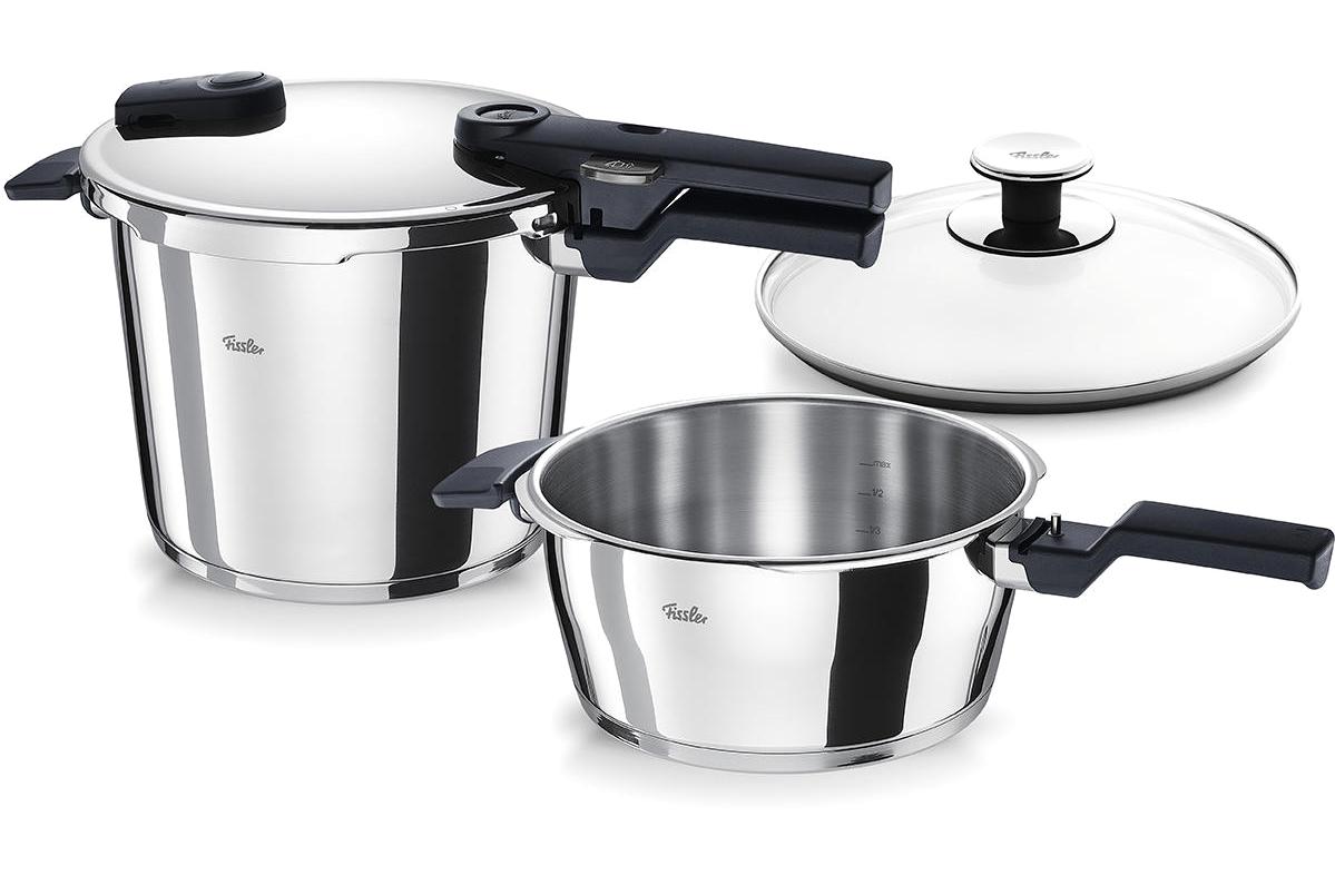 Fissler Vitaquick Glossy Clipso Kapak Termik 6+3.5 lt Düdüklü Tencere