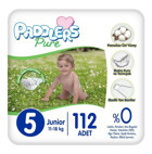 Paddlers Pure 5 Numara Bantlı Bebek Bezi 112'li