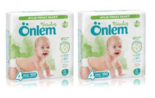 Önlem Botanika 4 Numara Bantlı Bebek Bezi 2x100'lü