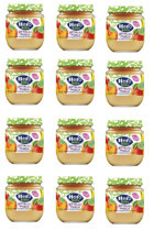 Hero Baby Tahılsız Glutensiz Muzlu Şeftali Kavanoz Maması 12x125 gr