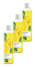 Avon Senses Limonlu - Reyhan Nemlendirici Duş Jeli 3 x 250 ml