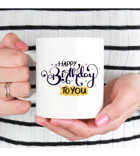 Pego Happy Birthday To You Kupa Özel Tasarım Kupa
