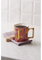 Karaca Flower J Harfli Kupa 350 ml