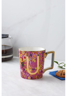 Karaca Flower U Harfli Kupa 350 ml