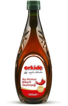 Orkide Acı Kırmızı Biberli Organik Polifenolsüz Cam 500 ml