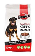 Bonisa Kuzu Etli Tüm Irklar Yetişkin Kuru Köpek Maması 10 kg