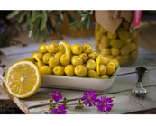 Hasanbey Çiftliği Dolgulu Yeşil Zeytin 500 gr