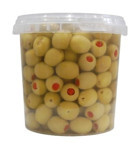 Sadıcım Biberli Yeşil Zeytin Kavanoz 650 gr