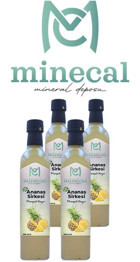Minecal Ananas Sirke 4x500 ml