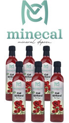 Minecal Gül Sirke 6x500 ml