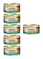 Purina Gourmet Gold Yetişkin Somon-Tavuk Parça Etli-Soslu Yaş Kedi Maması 6x85 gr