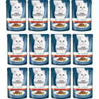 Purina Gourmet Yetişkin Sığır Etli Parça Etli-Soslu Yaş Kedi Maması 12x85 gr