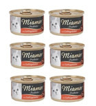 Miamor Pastete Yetişkin Ciğer Parça Etli Yaş Kedi Maması 6x85 gr