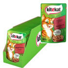 Kitekat Yetişkin Sığır Etli Yaş Kedi Maması 100 gr