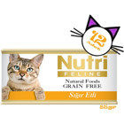 Nutri Feline Yetişkin Sığır Etli Yaş Kedi Maması 12x85 gr