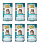Quik Nutritous Balanced Yetişkin Karides-Somon Jöleli Yaş Kedi Maması 6x415 gr