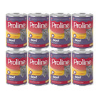 Proline Yetişkin Dana Etli Parça Etli-Soslu Yaş Kedi Maması 8x400 gr