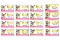 Nutri Feline Yetişkin Somon-Ton Balığı Yaş Kedi Maması 16x85 gr
