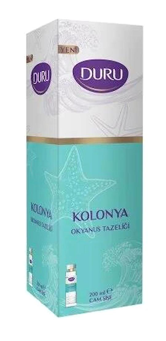 Duru Okyanus Cam Şişe Kolonya 200 ml