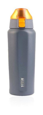Tyeso Square Paslanmaz Çelik 600 ml Outdoor Termos Gri
