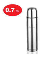 Penguen 1070 Çelik 0.7 lt Outdoor Termos Gri