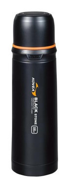 Kovea Black Stone Paslanmaz Çelik 0.5 lt Outdoor Termos Siyah