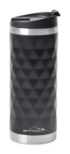 Nurgaz Campout Paslanmaz Çelik 0.5 lt Outdoor Termos Siyah