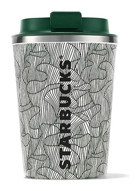 Starbucks Desenli Paslanmaz Çelik 0.35 lt Outdoor Termos Yeşil
