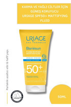 Uriage Bariesun Mat Fluid 50 Faktör Tüm Ciltler İçin Nemlendirici Suya Dayanıklı Yüz Güneş Kremi 50 ml