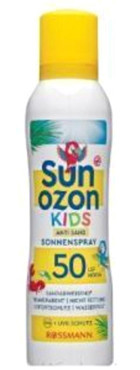 Sun Ozon Sunozon Kıds 50 Faktör İçin Nemlendirici Suya Dayanıklı Yüz ve Vücut Güneş Kremi 200 ml