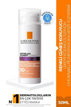 La Roche Posay Anthelios Pigment Correct 50 Faktör İçin Leke Karşıtı Nemlendirici Yaşlanma Karşıtı Suya Dayanıklı Yüz Güneş Kremi 50 ml