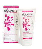 Solante 50 Faktör İçin Leke Karşıtı Nemlendirici Yaşlanma Karşıtı Suya Dayanıklı Yüz ve Vücut Güneş Losyonu 150 ml