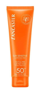 Lancaster Sun Sensıtıve 50 Faktör Tüm Ciltler İçin Nemlendirici Suya Dayanıklı Yüz Güneş Kremi 150 ml