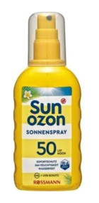 Sun Ozon 50 Faktör İçin Yaşlanma Karşıtı Yüz ve Vücut Güneş Kremi 200 ml