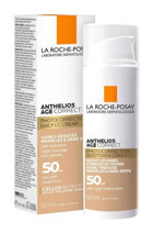 La Roche Posay Anthelios Age Correct Renkli 50 Faktör Tüm Ciltler İçin Nemlendirici Suya Dayanıklı Yüz Güneş Kremi 50 ml