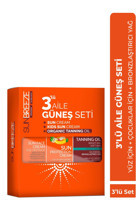 Sun Breeze 50 Faktör İçin Nemlendirici Suya Dayanıklı Yüz ve Vücut Güneş Kremi 400 ml