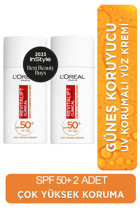 L'oréal Paris Revitalift Clinical 50 Faktör Tüm Ciltler İçin Leke Karşıtı Nemlendirici Suya Dayanıklı Yüz Güneş Kremi 50 ml